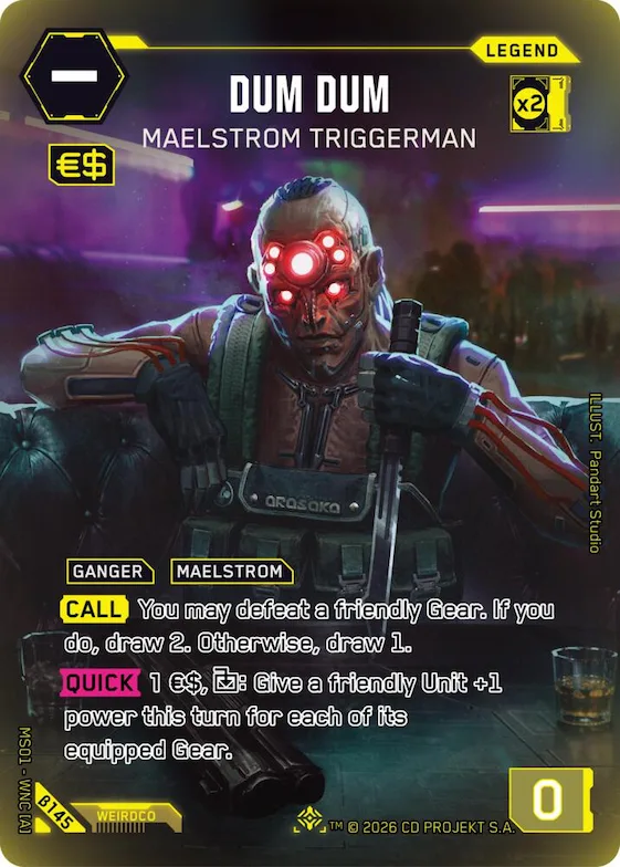 Dum Dum - Maelstrom Triggerman (ILegend) #b145 – Welcome to Night City - Beta