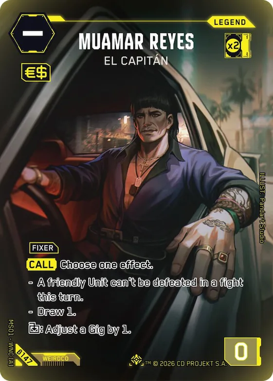 Muamar Reyes - El Capitan (ILegend) #b147 – Welcome to Night City - Beta