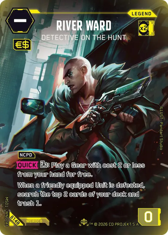 River Ward - Detective on the Hunt (ILegend) #b148 – Welcome to Night City - Beta