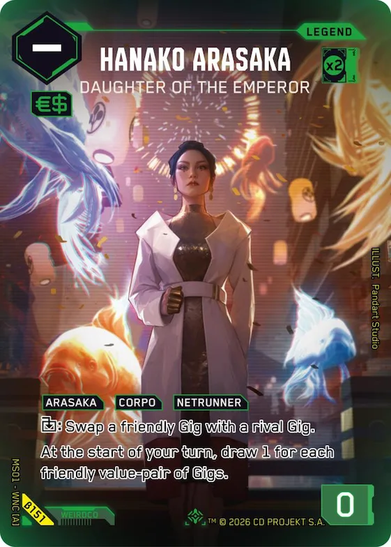 Hanako Arasaka - Daughter of the Emperor (ILegend) #b151 – Welcome to Night City - Beta
