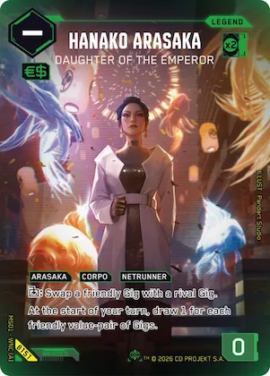 Hanako Arasaka - Daughter of the Emperor (ILegend) #b151 – Welcome to Night City - Beta