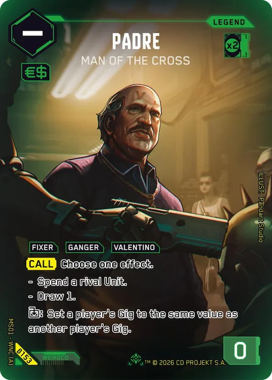 Padre - Man of the Cross (ILegend) #b153 – Welcome to Night City - Beta