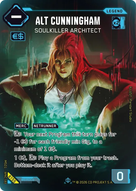 Alt Cunningham - Soulkiller Architect (ILegend) #b155 – Welcome to Night City - Beta