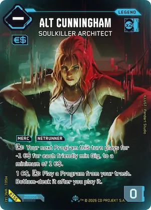 Alt Cunningham - Soulkiller Architect (ILegend) #b155 – Welcome to Night City - Beta