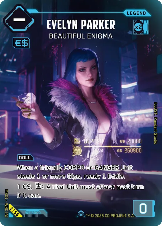 Evelyn Parker - Beautiful Enigma (ILegend) #b156 – Welcome to Night City - Beta