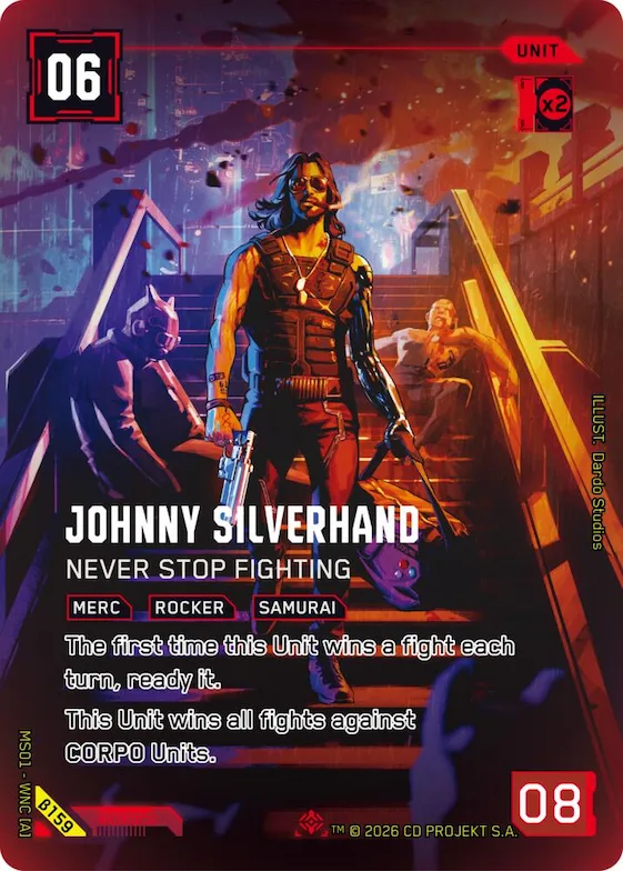 Johnny Silverhand - Never Stop Fighting (IO) #b159 – Welcome to Night City - Beta