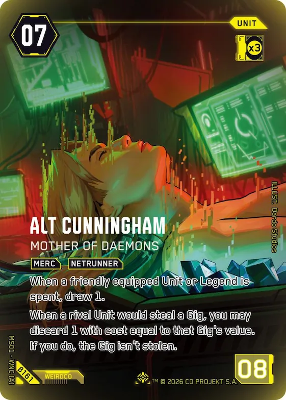 Alt Cunningham - Mother of Daemons (IO) #b161 – Welcome to Night City - Beta