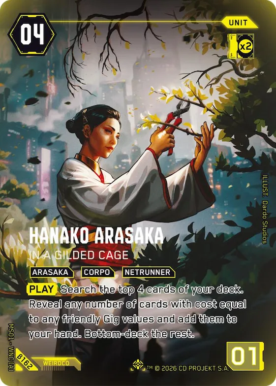 Hanako Arasaka - In a Gilded Cage (IO) #b162 – Welcome to Night City - Beta