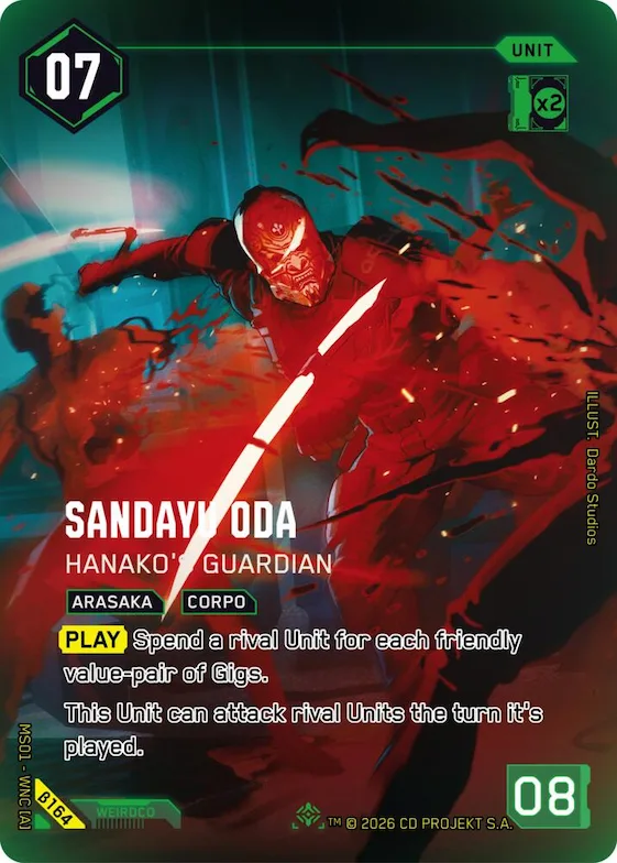 Sandayu Oda - Hanako's Guardian (IO) #b164 – Welcome to Night City - Beta