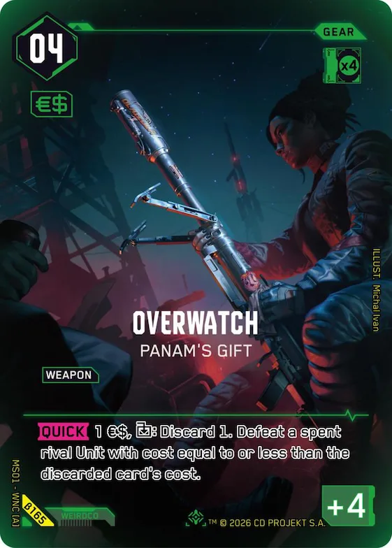 Overwatch - Panam's Gift (IO) #b165 – Welcome to Night City - Beta