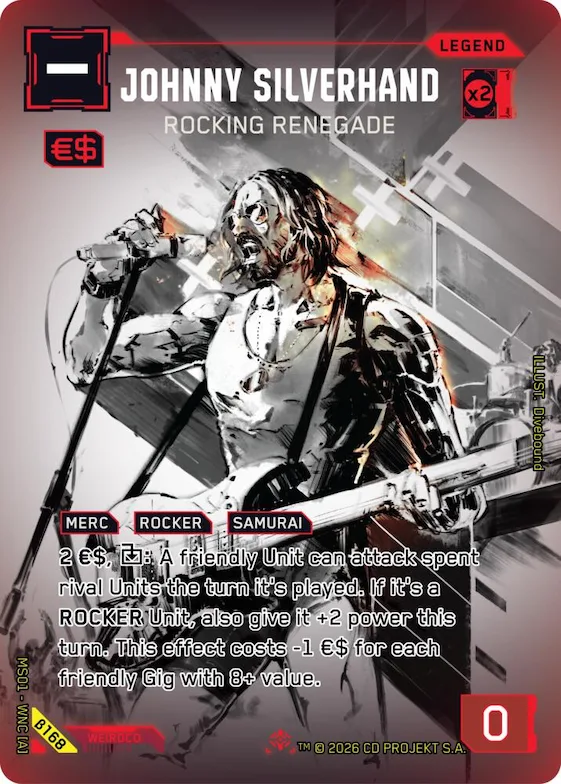 Johnny Silverhand - Rocking Renegade (ISecret) #b168 – Welcome to Night City - Beta