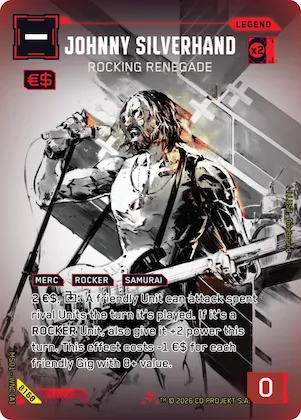 Johnny Silverhand - Rocking Renegade (ISecret) #b168 – Welcome to Night City - Beta