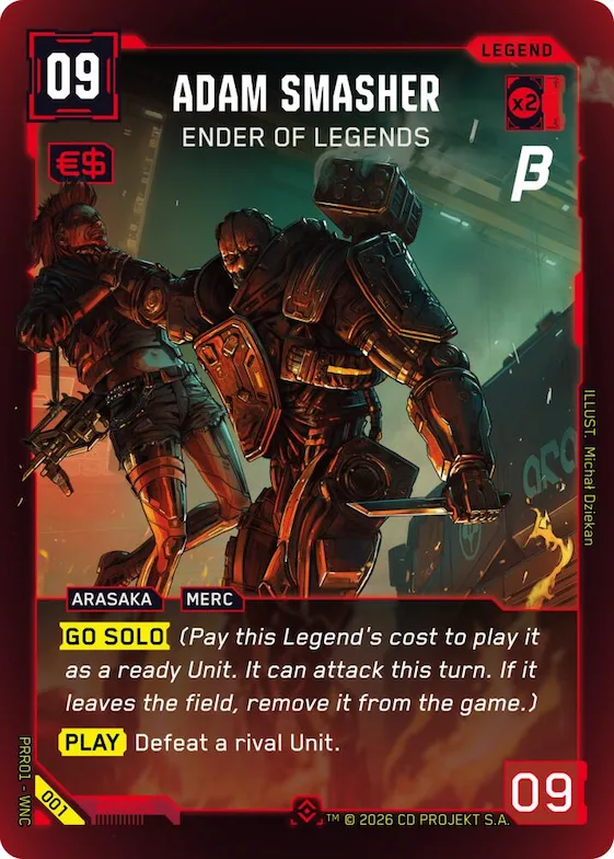 Adam Smasher - Ender of Legends #1 – Pre-Release Beta