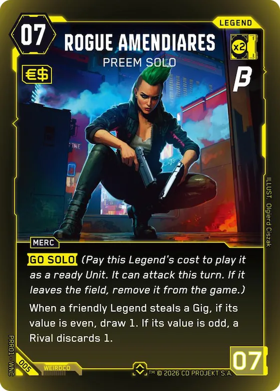 Rogue Amendiares - Preem Solo #5 – Pre-Release Beta