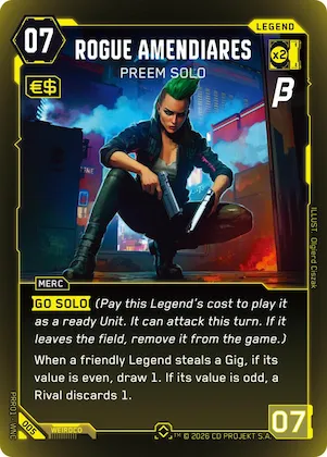 Rogue Amendiares - Preem Solo #5 – Pre-Release Beta