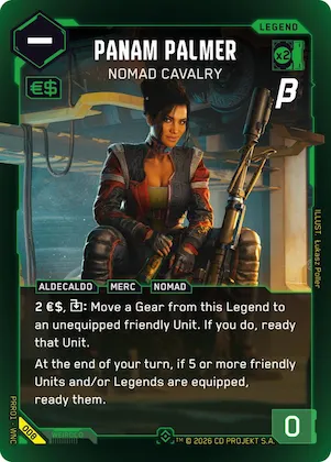 Panam Palmer - Nomad Cavalry #8 – Pre-Release Beta
