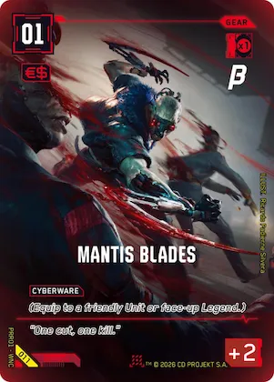 Mantis Blades #11 – Pre-Release Beta