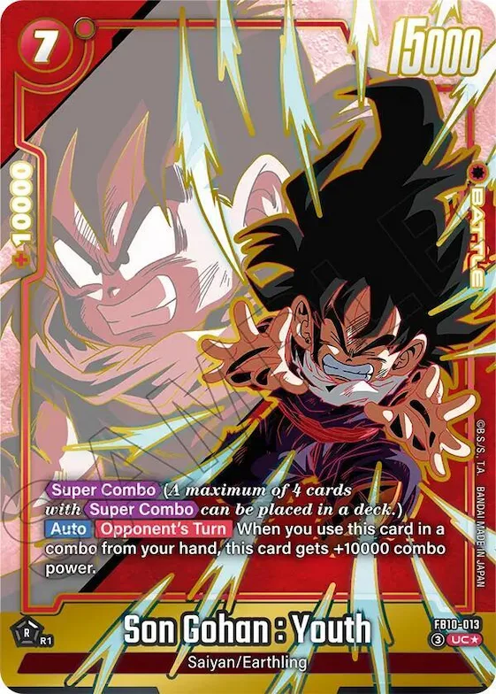 Son Gohan : Youth - FB10-013 (Alternate Art) #fb10-013 – Cross Force