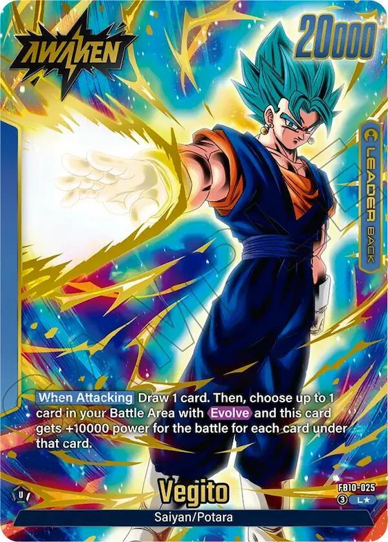 Son Goku/Vegeta // Vegito (Alternate Art) #fb10-025 – Cross Force