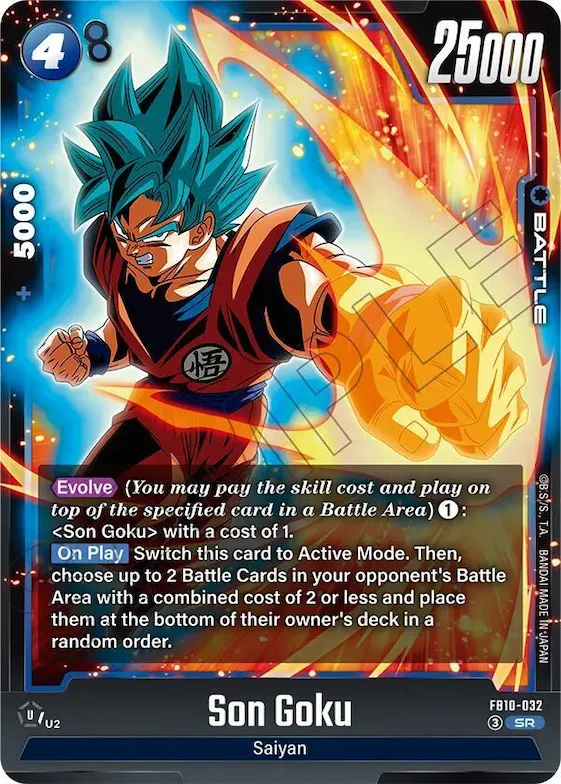 Son Goku - FB10-032 #fb10-032 – Cross Force