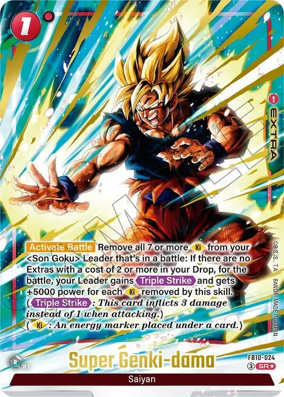 Super Genki-dama (Alternate Art) #fb10-024 – Cross Force