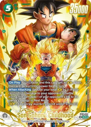 Son Gohan : Childhood - FB10-122 (Alternate Art) #fb10-122 – Cross Force