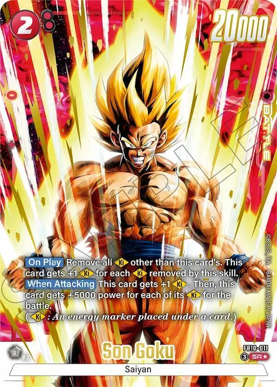 Son Goku - FB10-011 (Alternate Art) #fb10-011 – Cross Force