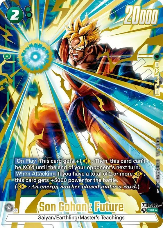 Son Gohan : Future - FB10-059 (Alternate Art) #fb10-059 – Cross Force