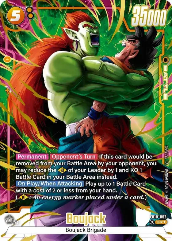 Boujack - FB10-092 (Alternate Art) #fb10-092 – Cross Force