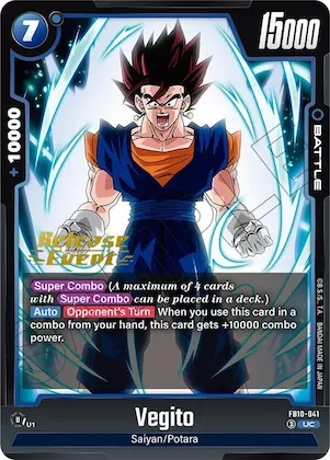 Vegito - FB10-041 #fb10-041 – Cross Force Release Event Cards