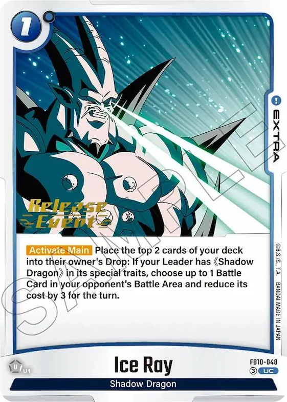 Ice Ray #fb10-048 – Cross Force Release Event Cards