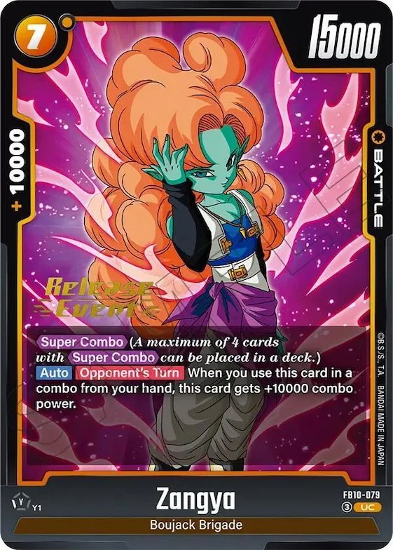 Zangya - FB10-079 #fb10-079 – Cross Force Release Event Cards