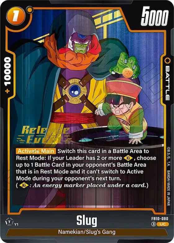 Slug - FB10-080 #fb10-080 – Cross Force Release Event Cards