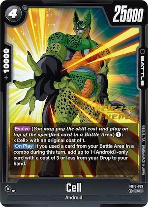 Cell - FB10-109 #fb10-109 – Cross Force Release Event Cards