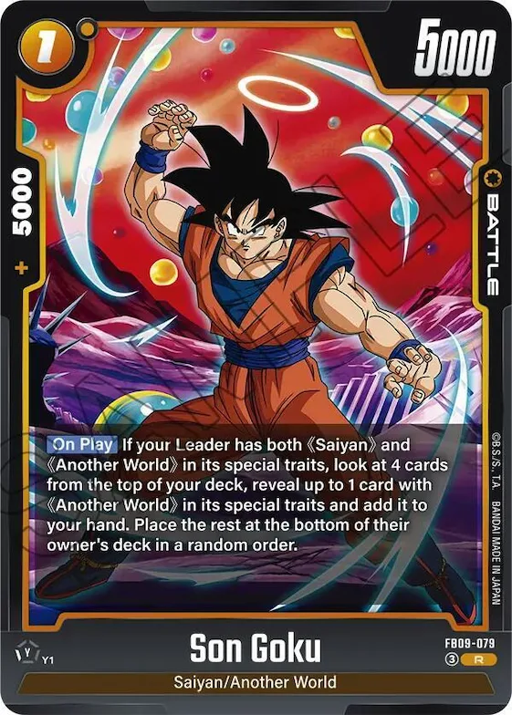 Son Goku - FB09-079 #fb9-079 – Dual Evolution