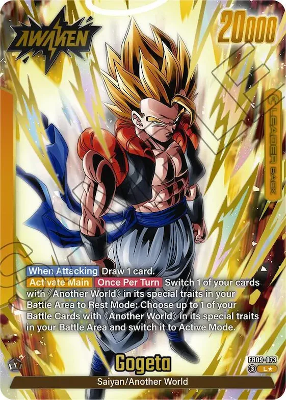 Son Goku/Vegeta // Gogeta (Alternate Art) #fb9-073 – Dual Evolution