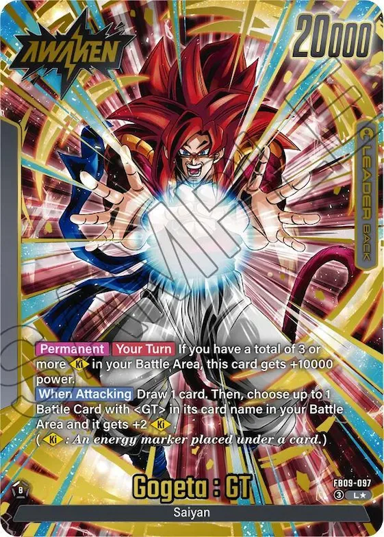 Gogeta : GT (Alternate Art) #fb9-097 – Dual Evolution