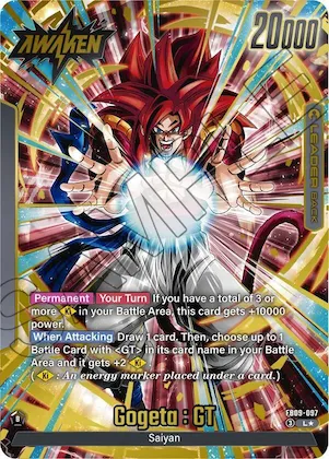 Gogeta : GT (Alternate Art) #fb9-097 – Dual Evolution