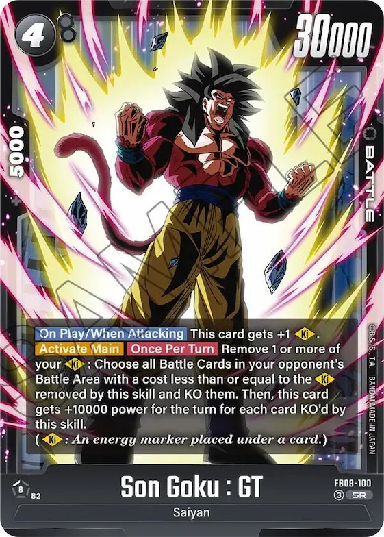 Son Goku : GT - FB09-100 #fb9-100 – Dual Evolution