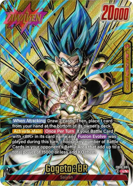 Gogeta : BR - FB09-001 (Super Alternate Art) #fb9-001 – Dual Evolution