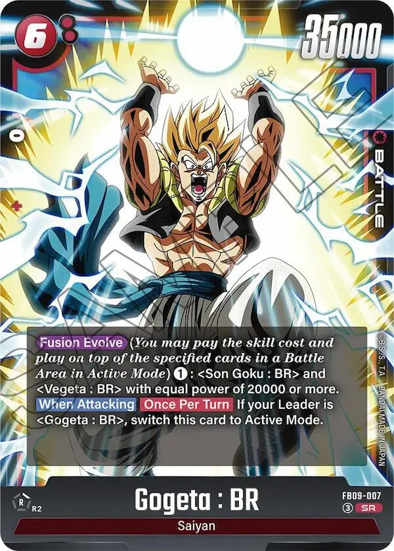Gogeta : BR - FB09-007 #fb9-007 – Dual Evolution