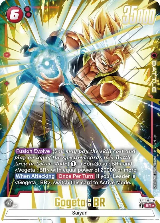 Gogeta : BR - FB09-007 (Alternate Art) #fb9-007 – Dual Evolution
