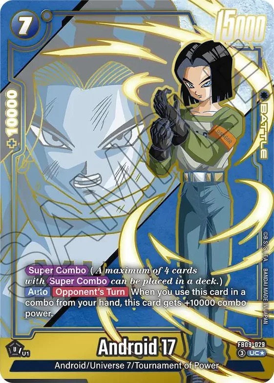 Android 17 - FB09-029 (Alternate Art) #fb9-029 – Dual Evolution