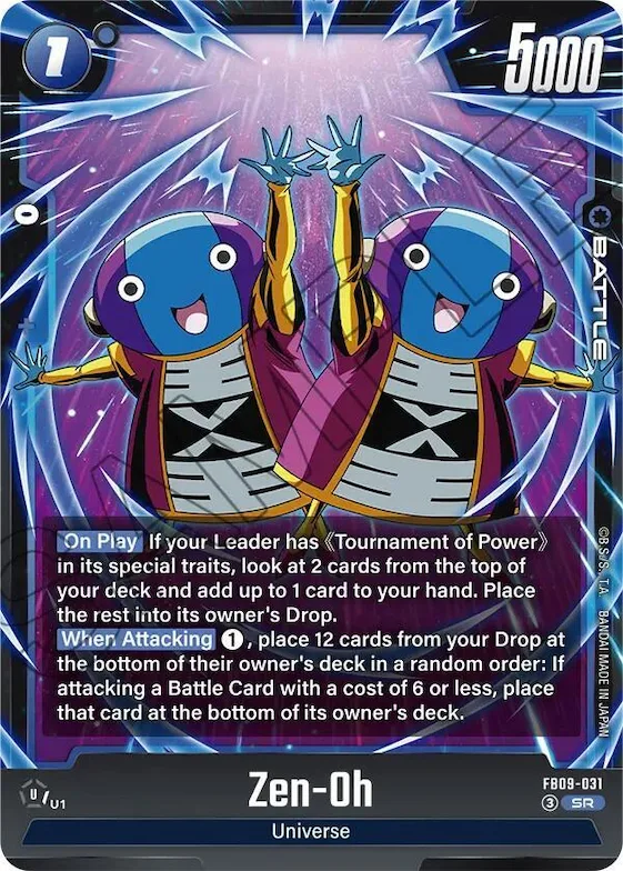 Zen-Oh - FB09-031 #fb9-031 – Dual Evolution
