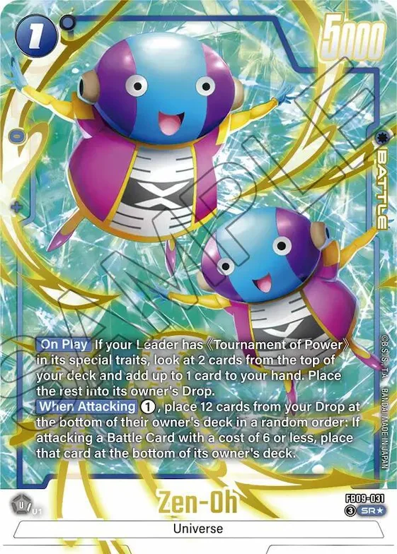 Zen-Oh - FB09-031 (Alternate Art) #fb9-031 – Dual Evolution