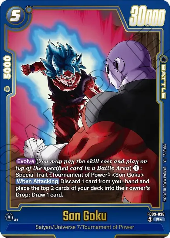 Son Goku - FB09-036 (Alternate Art) #fb9-036 – Dual Evolution