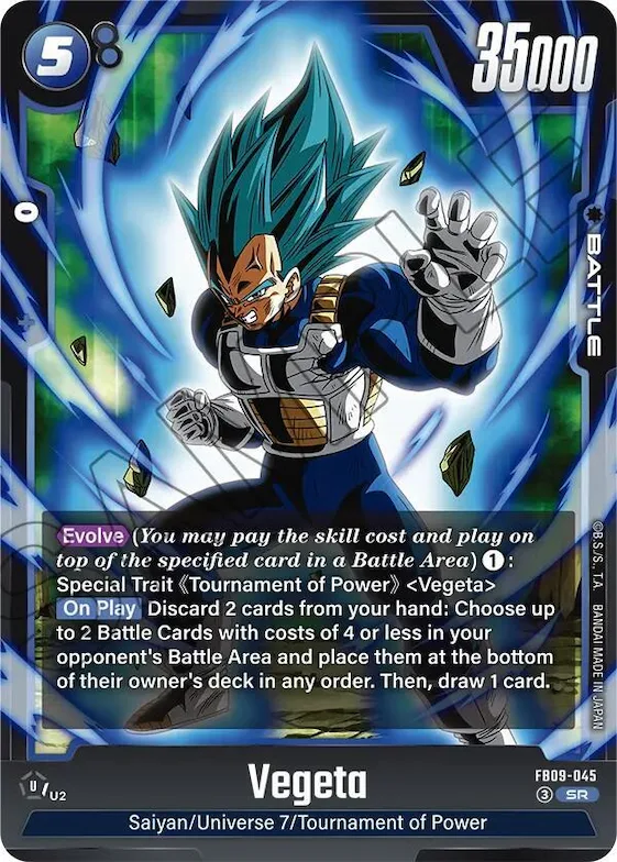 Vegeta - FB09-045 #fb9-045 – Dual Evolution