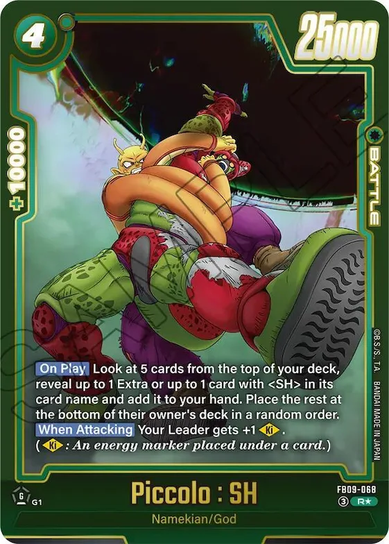 Piccolo : SH - FB09-068 (Alternate Art) #fb9-068 – Dual Evolution