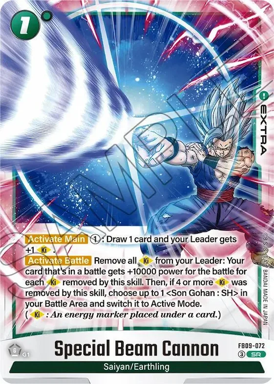 Special Beam Cannon #fb9-072 – Dual Evolution