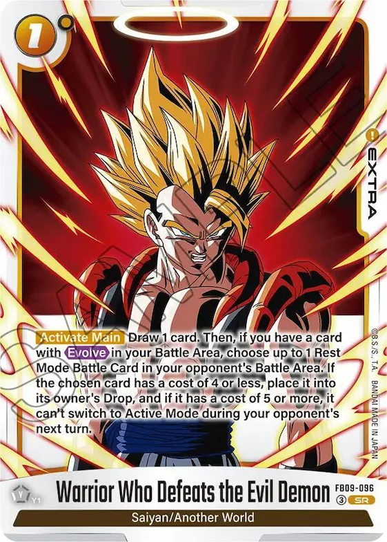 Warrior Who Defeats the Evil Demon #fb9-096 – Dual Evolution